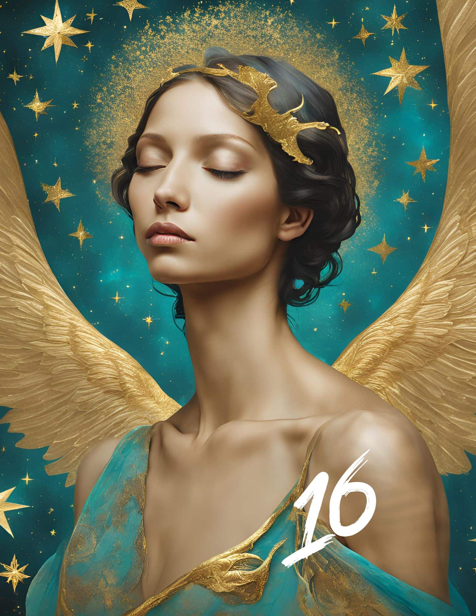 Engel Adventskalender (15) Engel Adventskalender 16 Türchen Urvertrauen-Akademie