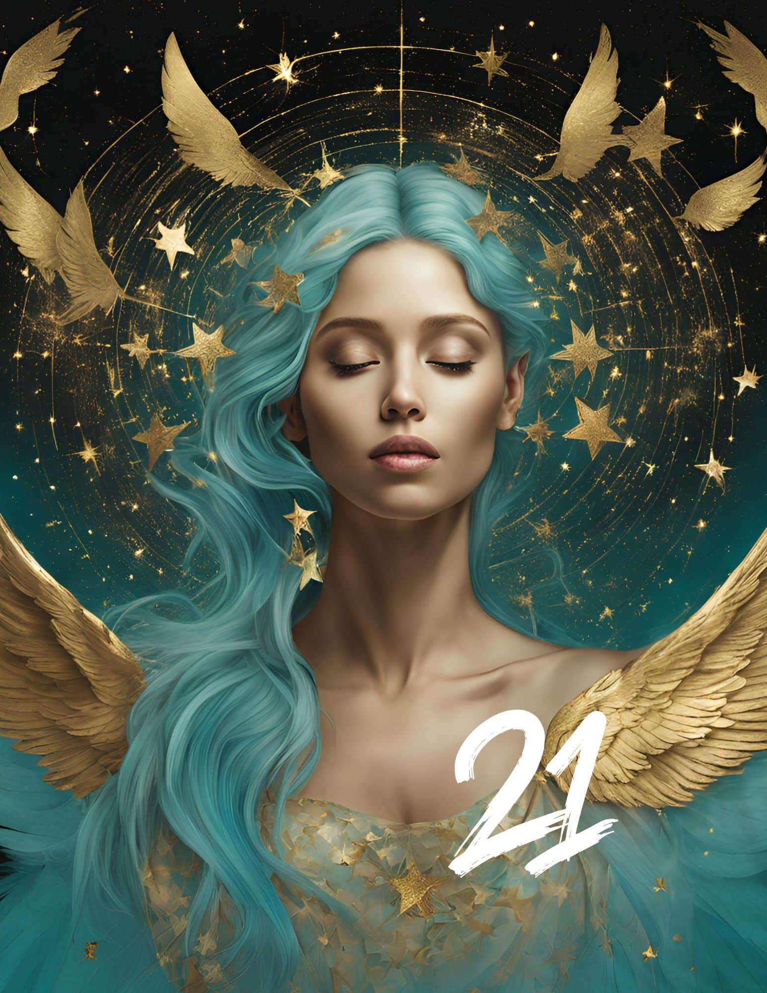 Engel Adventskalender 21 Türchen Urvertrauen Akademie