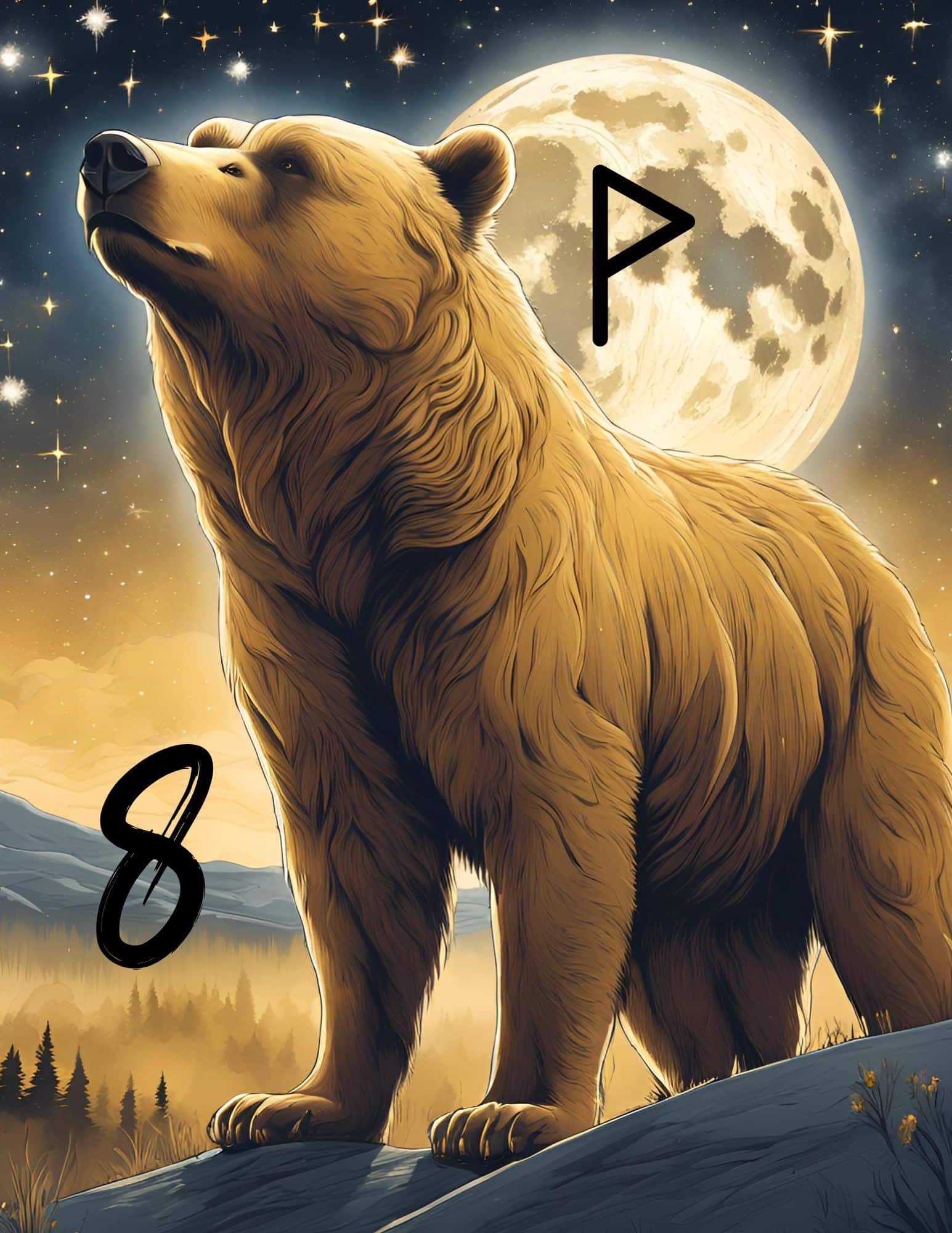 Runen Adventskalender 8 Tür Urvertrauen Akademie