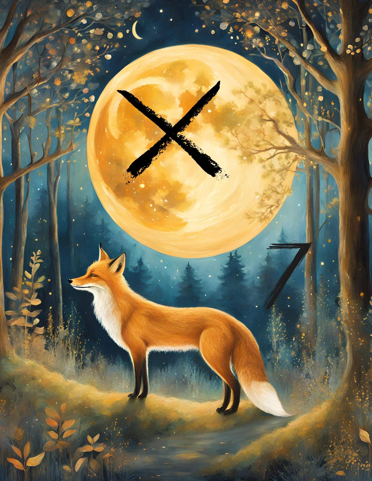 Runen Adventskalender 7 Tür Urvertrauen Akademie