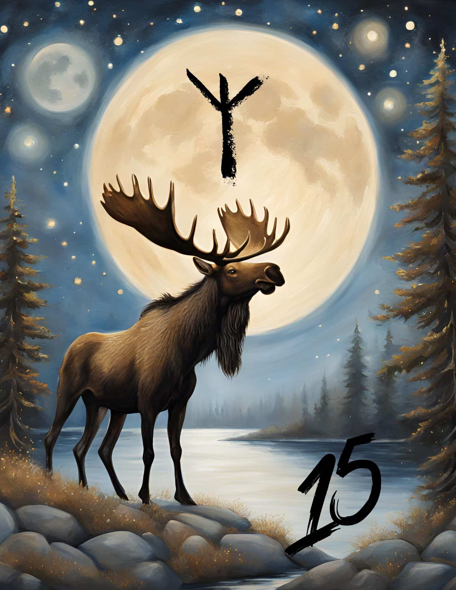 Runen Adventskalender 15 Tür Urvertrauen Akademie