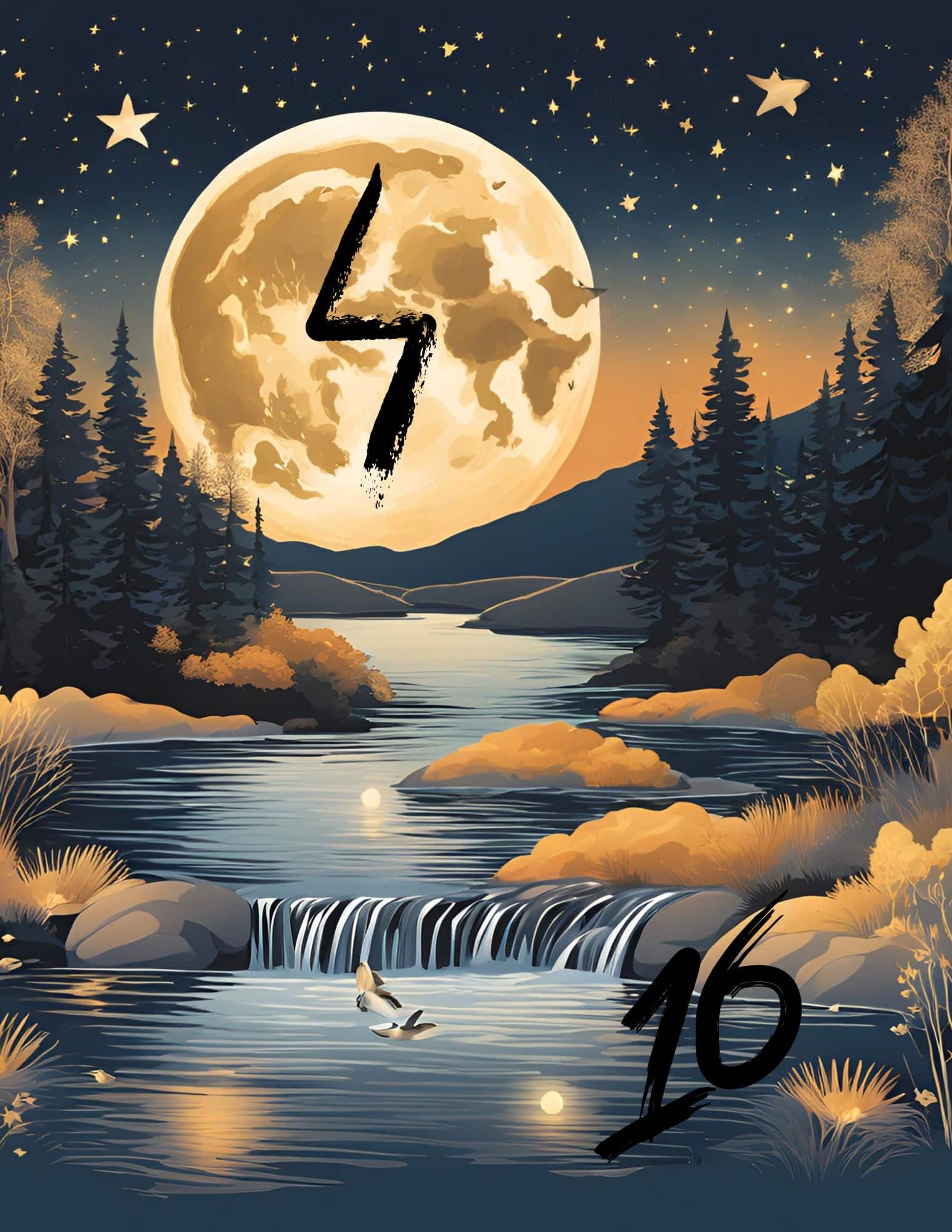 Runen Adventskalender 16 Tür Urvertrauen Akademie