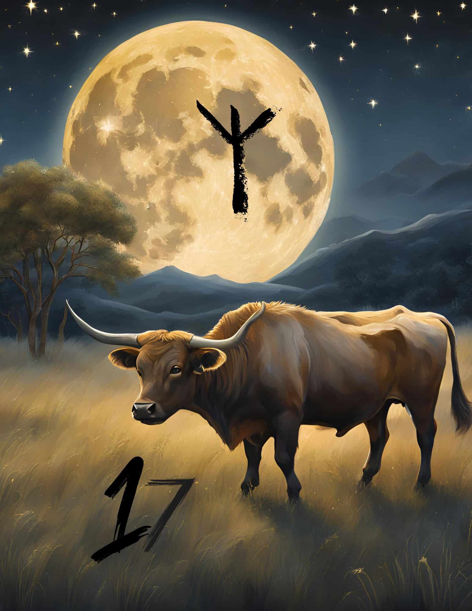 Runen Adventskalender 17 Tür Urvertrauen Akademie