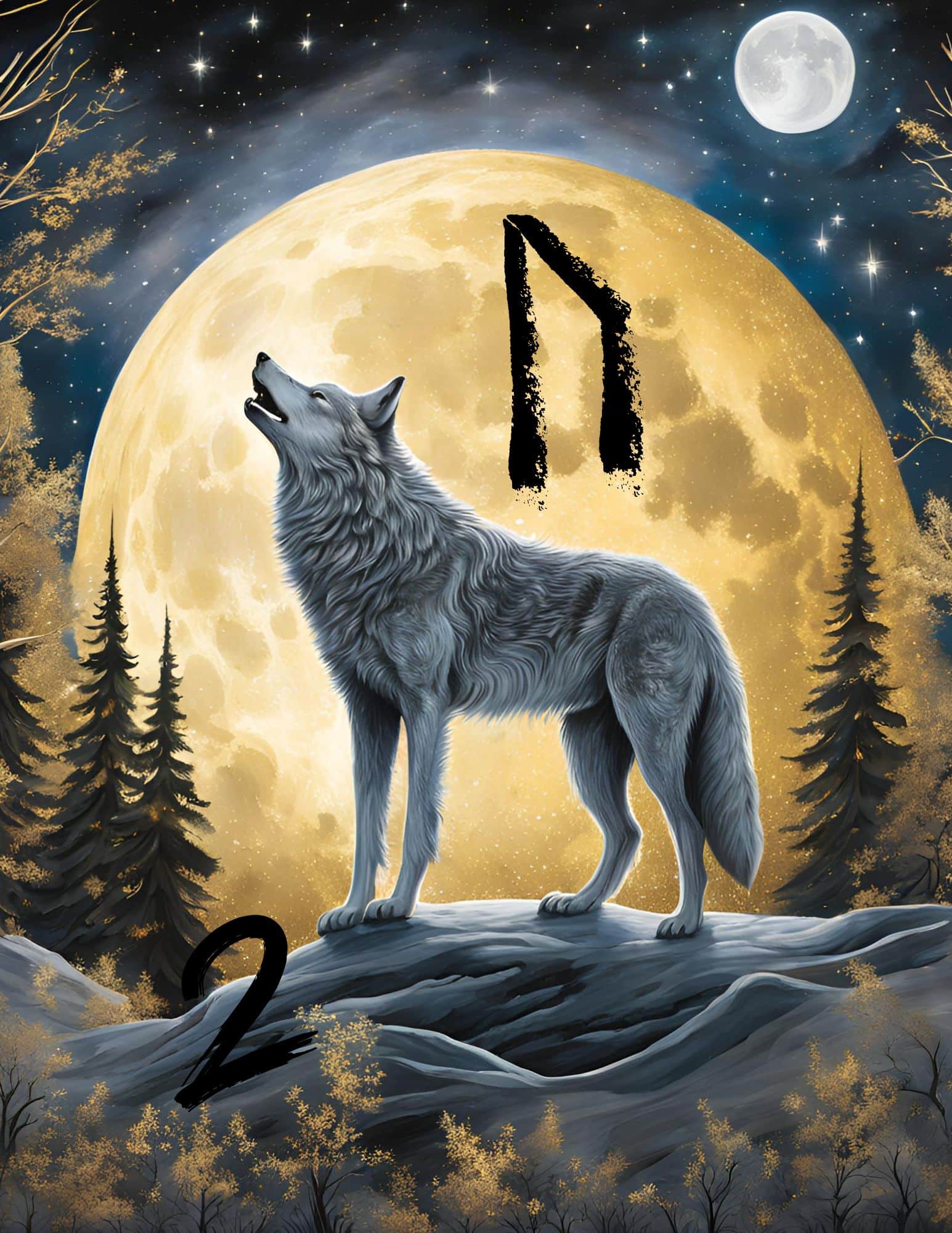 Runen Adventskalender 2 Türchen Urvertrauen Akademie