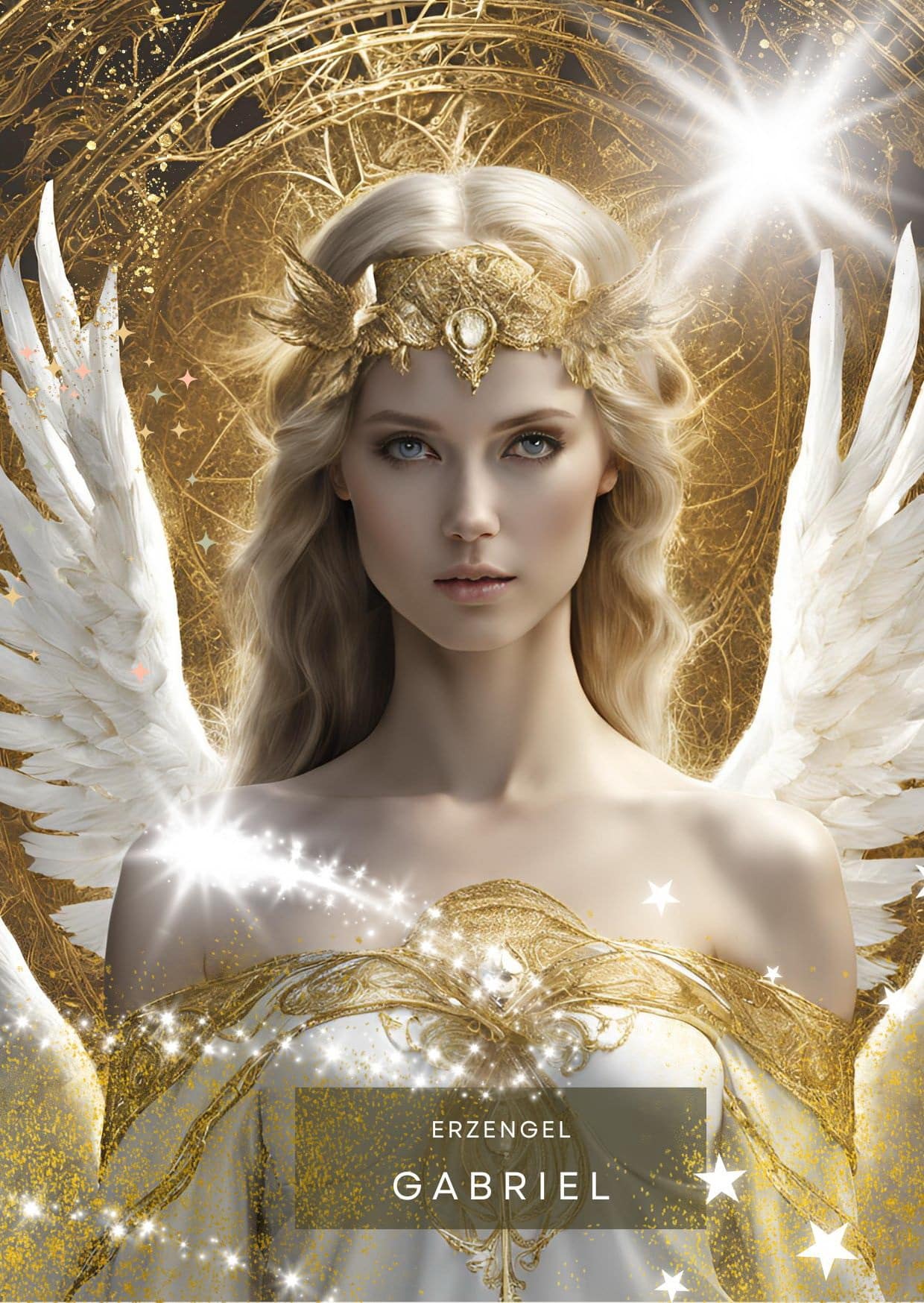 Engel Gabriel Inspirationskarte Cover Cover Gabriel Inspirationskarte